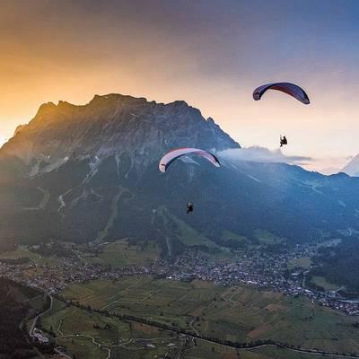 Paragliding Zugspitz Arena Bayern-Tirol