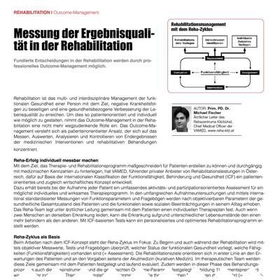 Messung der Ergebnisqualität in der Rehabilitation