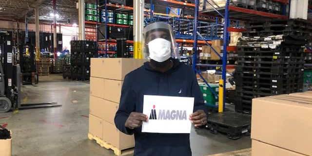 世界需要防护面罩的时候，麦格纳采取了行动